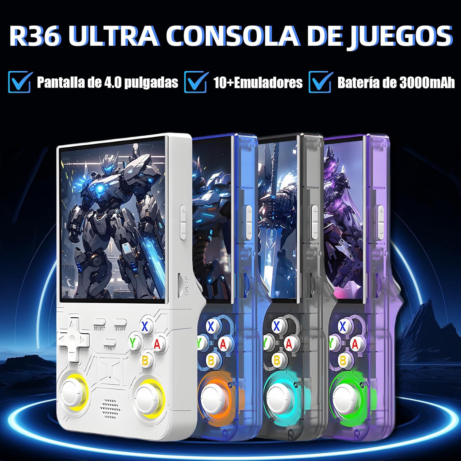 CONSOLA DE JUEGO R36 ULTRA DE 64GB