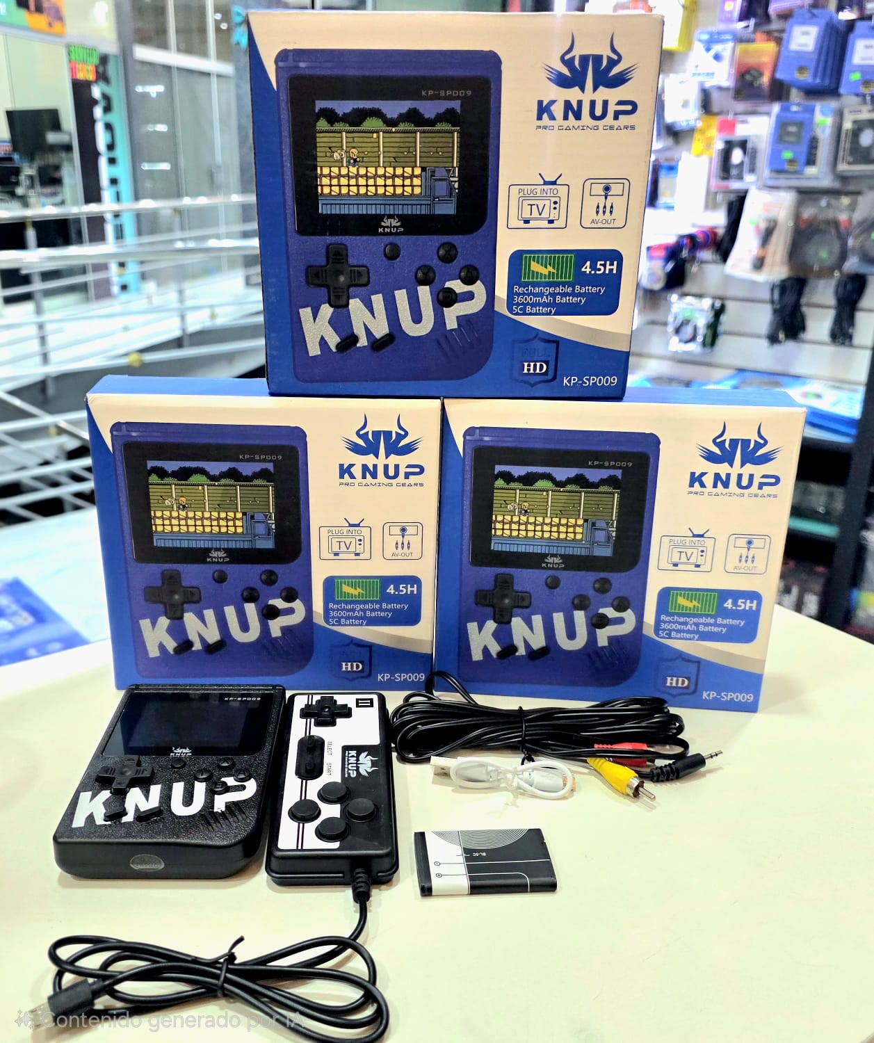 CONSOLA DE JUEGO KP-SP009 KNUP